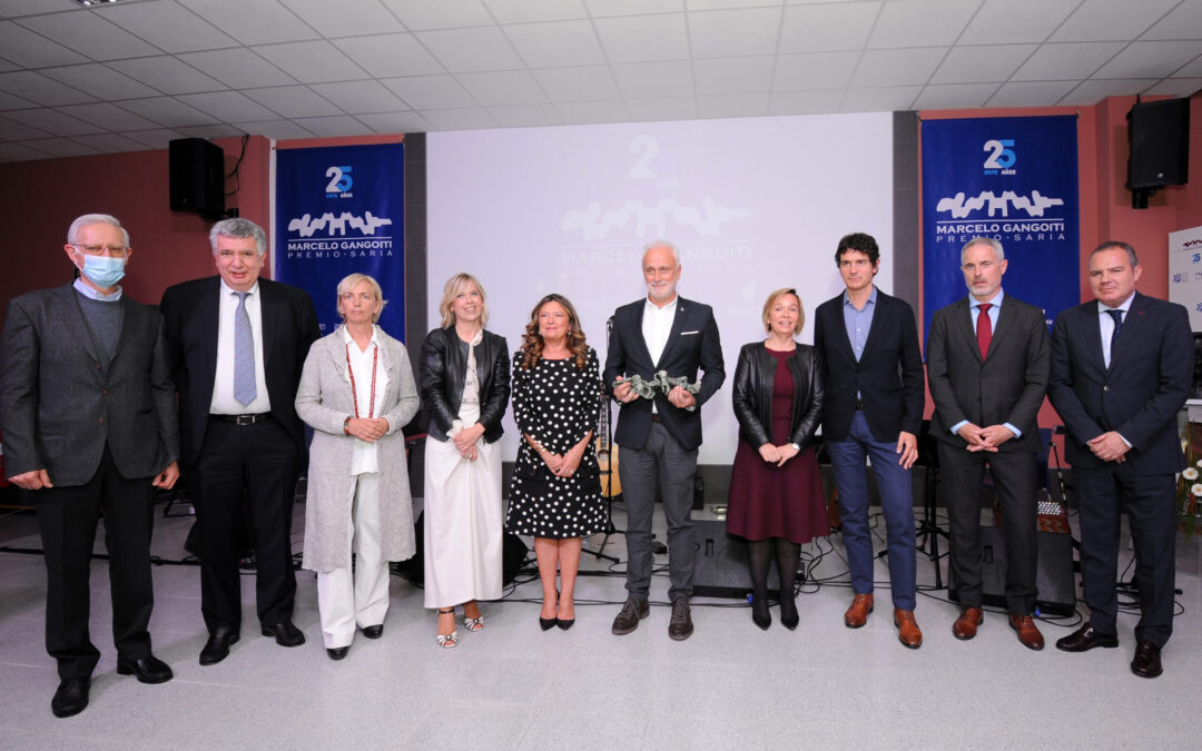 Premio Marcelo Gangoiti a la empresa Versia