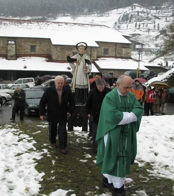 San Valentín y la encina de Zeanuri