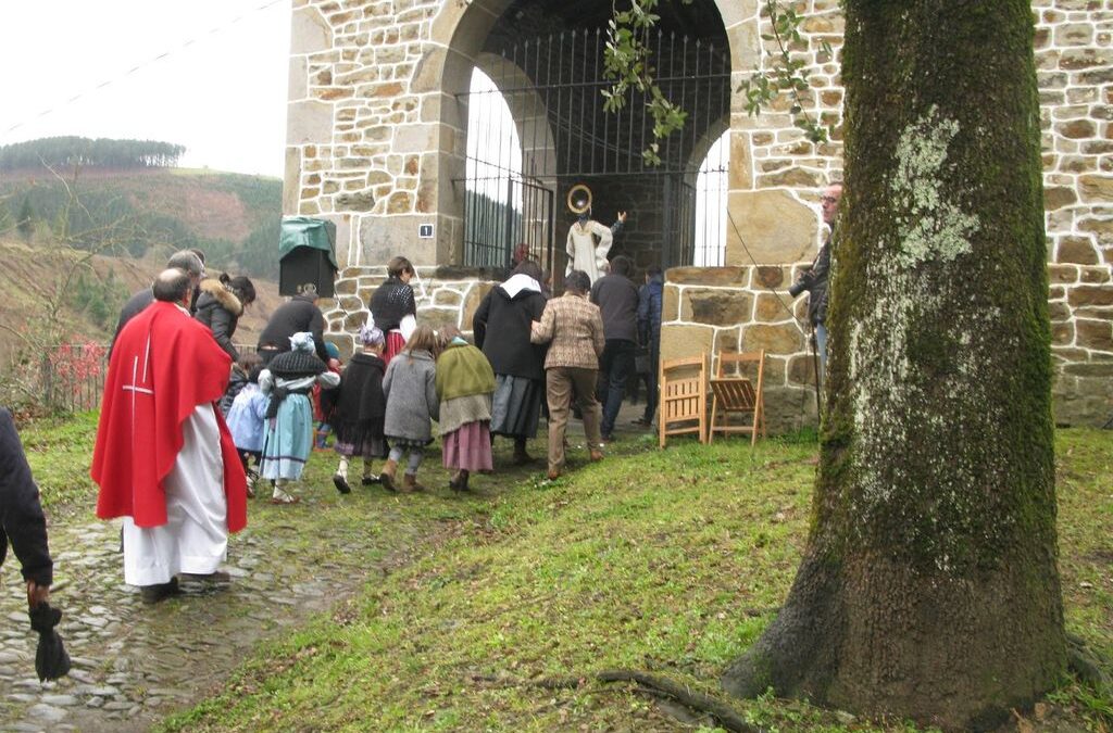 Por San Valentín un nuevo mayordomo para la ermita de la Piedad, en Zeanuri