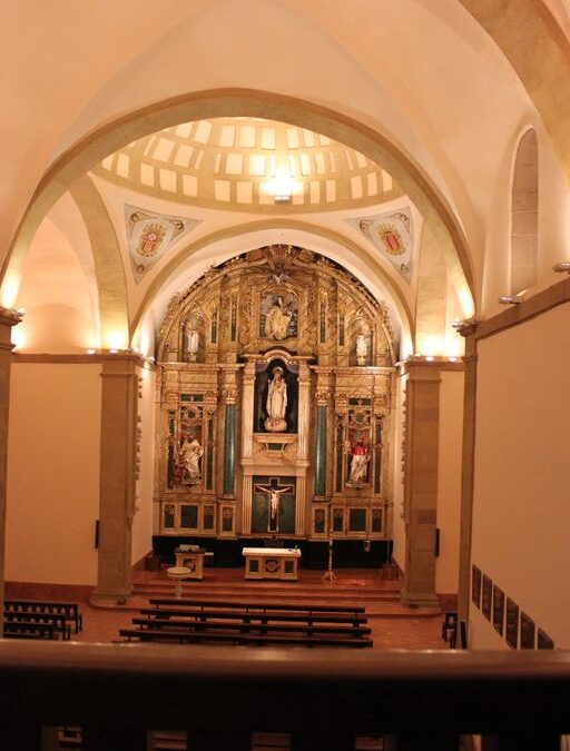 Festividad de San Bartolomé con el obispo, en las mercedarias de Gernika