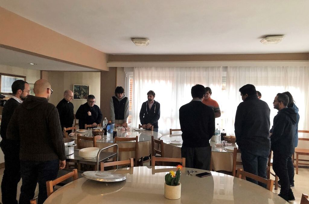 Una jornada especial para los nueve seminaristas de Bilbao